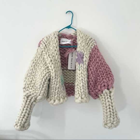 NWT hope macaulay colossal knit jacket in fiori